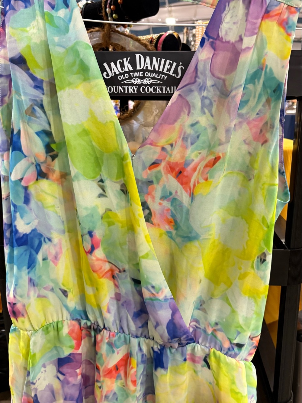 Parker Floral Watercolor One-Piece Romper - Multicolor